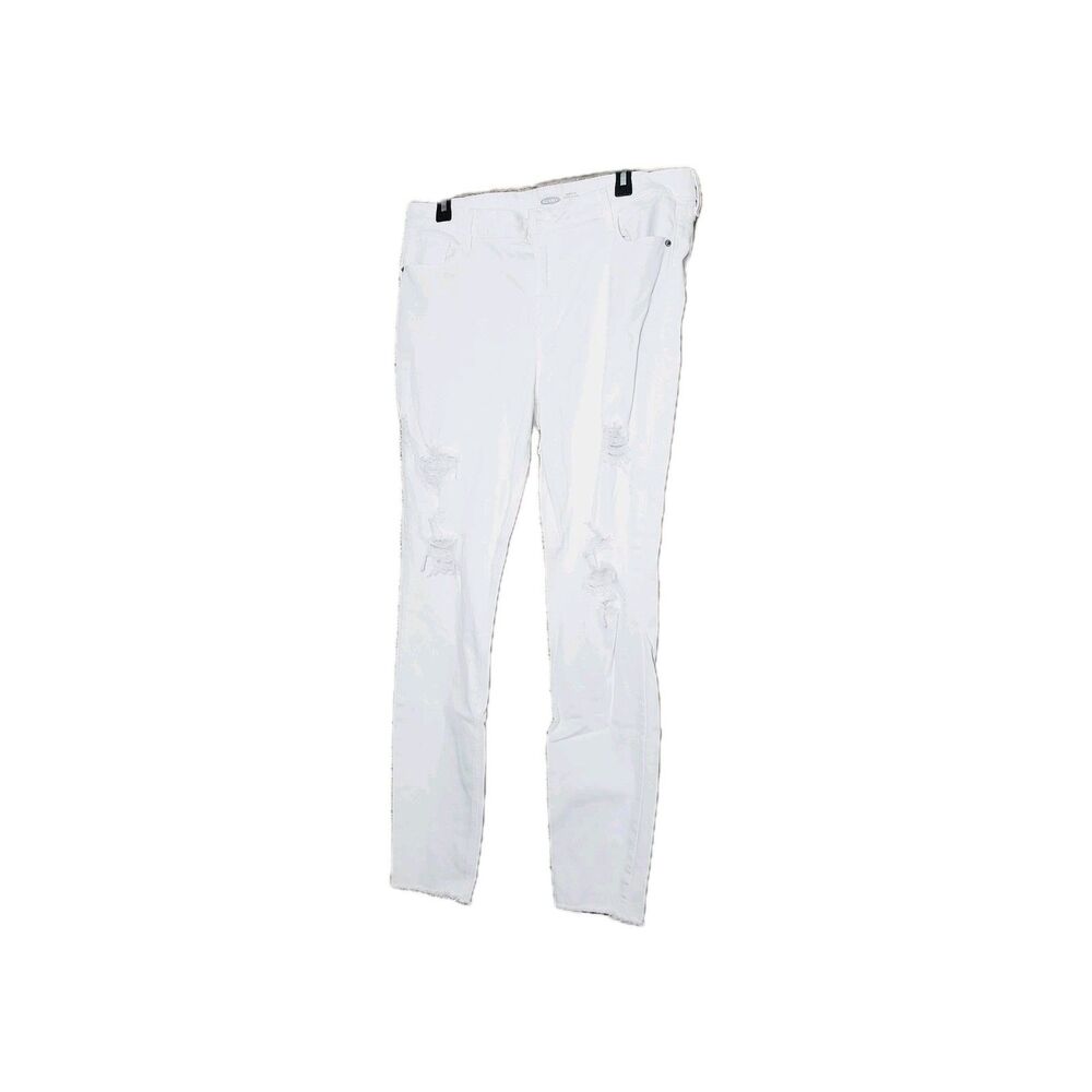 Old Navy Rockstar Mid Rise Super Skinny Ankle Jeans Size 16 Tall